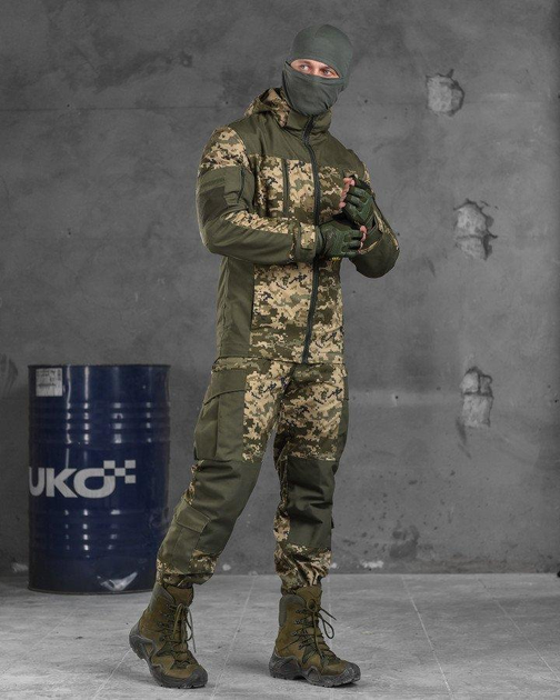 Тактический военный костюм горка Faber ( Куртка + Штаны ), Камуфляж: Пиксель, Размер: XXL - изображение 1