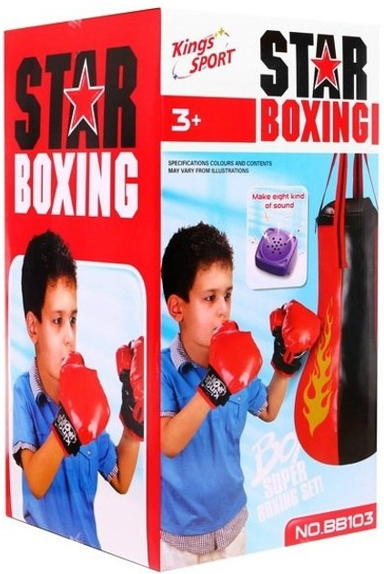 Інтерактивний боксерський набір Kings Sport (5903864911442) - зображення 3