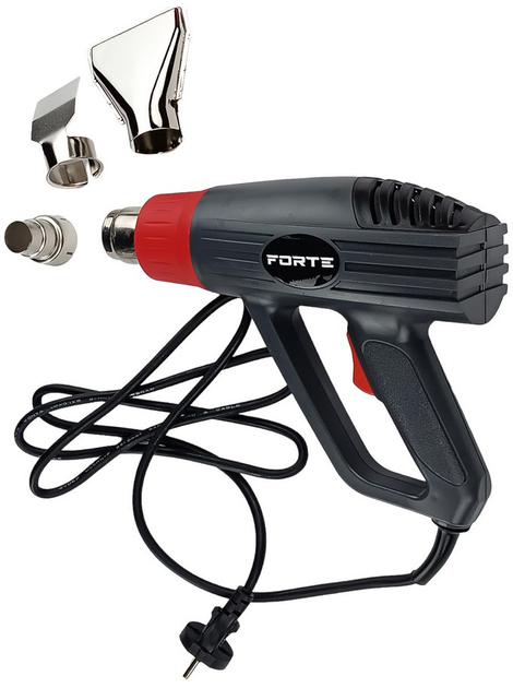 Будівельний фен Forte HG 2000-2 (BP30796) - зображення 4