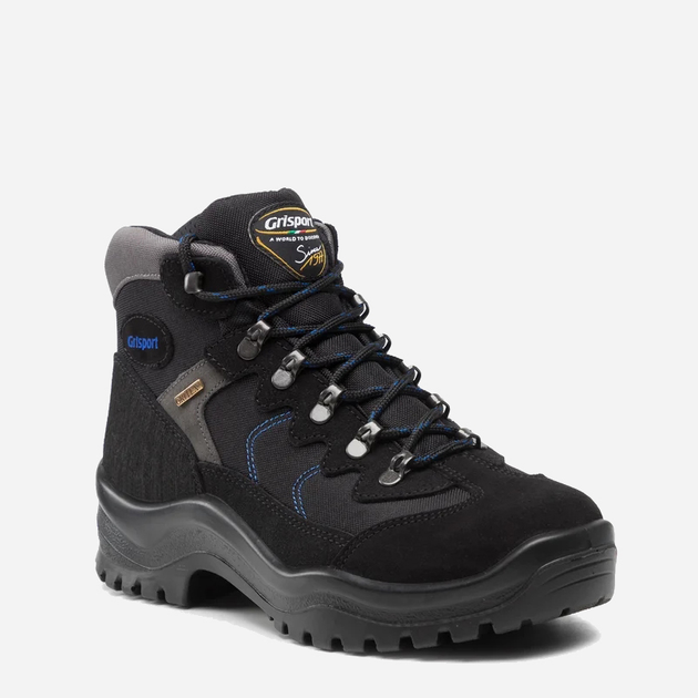 Buty trekkingowe męskie wodoszczelne Grisport 13610S70GMAN 42 28 cm Czarne (5907483400509) - obraz 3
