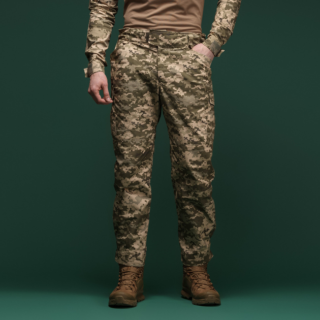 Тактические военные штаны Ukrarmor XT Combat Pants. Черный. Размер XXXL - изображение 2