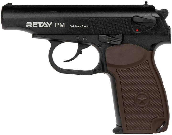 Пистолет стартовый Retay PM кал. 9 мм - изображение 1