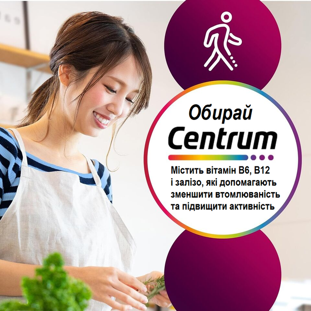 Витаминно-минеральный комплекс для женщин старше 50 лет Centrum Women 50+ (30 таблеток на 30 дней) - изображение 6