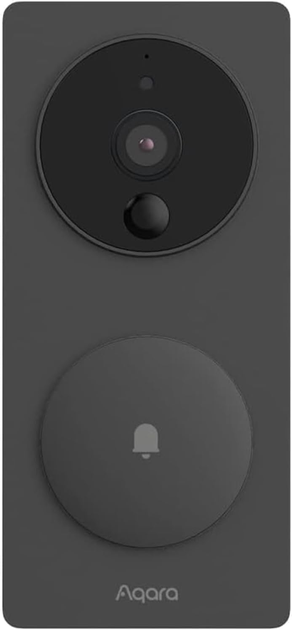 Inteligentny wideodomofon Aqara Smart Video Doorbell G4 (6970504218659) - obraz 1