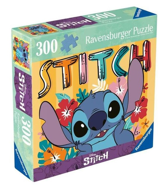 Puzzle Ravensburger Disney Stitch 27 x 39 cm 300 elementów (4005556133994) - obraz 2