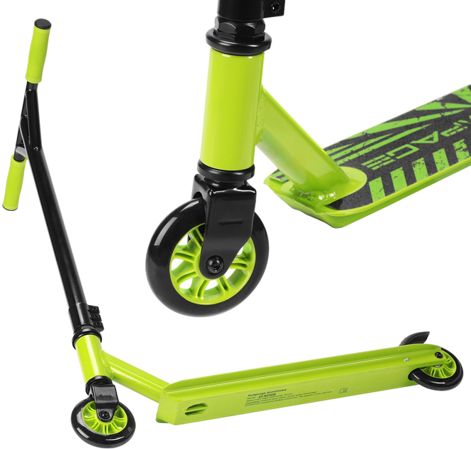 Hulajnoga dziecięca SportVida Stunt ABEC-7 Rampage Zielona (SV-WO0006) - obraz 8