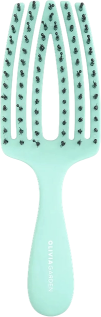 Szczotka Olivia Garden Finger Brush Mini Care Kid do włosów Mint (5414343018182) - obraz 1