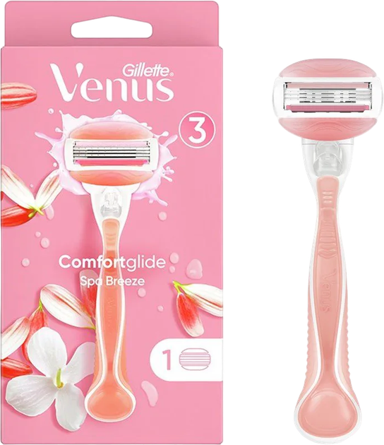 Бритва для гоління Gillette Venus ComfortGlide Spa Breeze + змінне лезо (7702018577132) - зображення 2