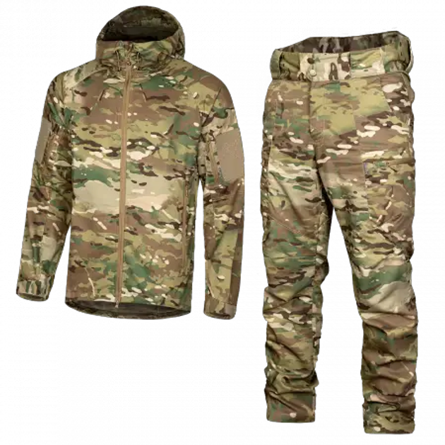Мужской костюм Stalker 3.0 Twill куртка и брюки Мультикам XXL (Kali) KL586 - изображение 2
