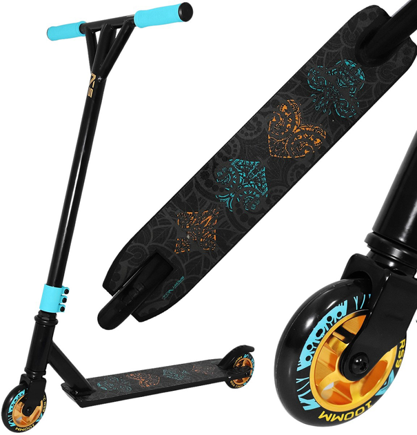 Hulajnoga dziecięca SportVida Stunt ABEC-9RS Carbon (SV-WO0017) - obraz 5
