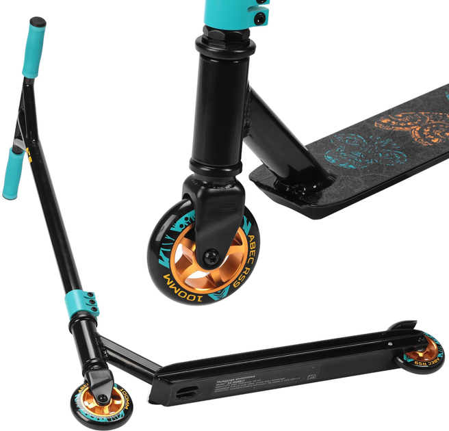 Hulajnoga dziecięca SportVida Stunt ABEC-9RS Carbon (SV-WO0017) - obraz 7