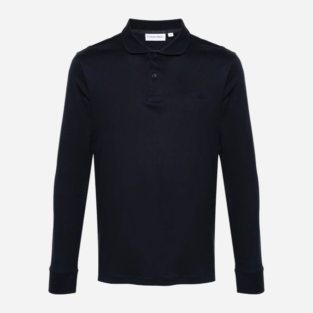Поло довге чоловіче Calvin Klein ckk10k112750chw M Темно-синє (8720109009910) - зображення 3