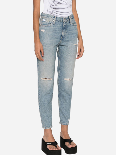 Jeansy boyfriend damskie Calvin Klein Jeans ckj20j2221481a4 27-28 Niebieskie (8720108970211) - obraz 1