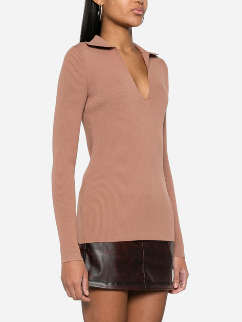 Пуловер жіночий Calvin Klein ckk20k206384pen M Бежевий (8720108930109) - зображення 1