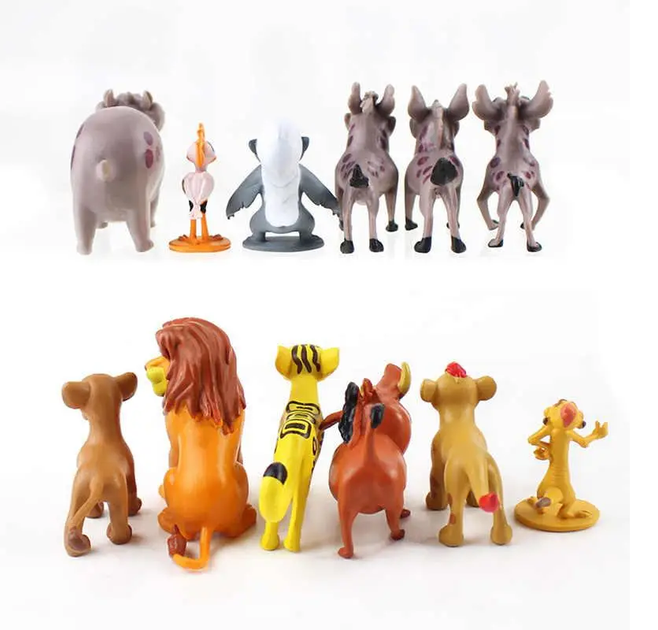 Набор фигурок Король Лев The Lion King игровые детские фигурки 12 шт 4-7см - изображение 7
