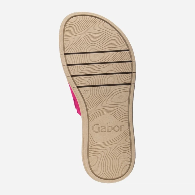 Жіночі шльопанці Gabor gab43751-10 38 Рожеві (4066558409487) - зображення 6