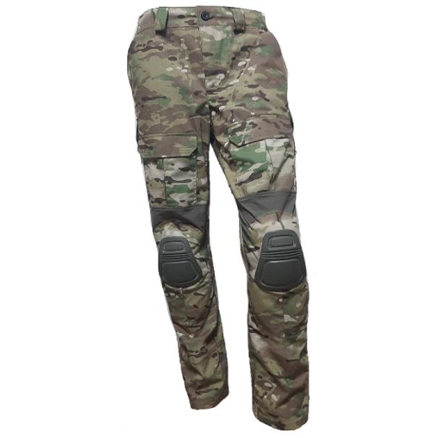 Тактичні військові штани з наколінниками Зигзаг Multicam (тканина полікоттон, Туреччина) , 44 (SEAM-MKRS-NAC-TR-PC-44) - зображення 1