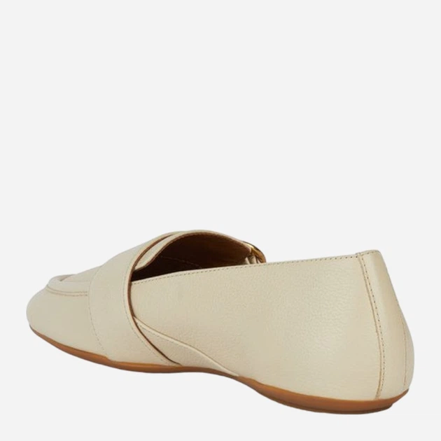 Mokasyny damskie skórzane Geox geod45mug00046c5322 37 Mleczne (8056206654440) - obraz 3