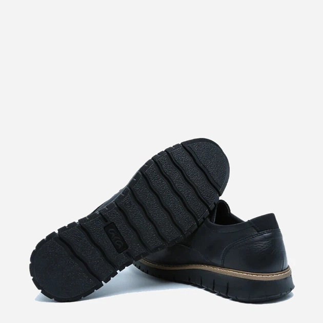 Buty derby męskie skórzane ARA ara1135602-01 46 Czarne (4030221864477) - obraz 7