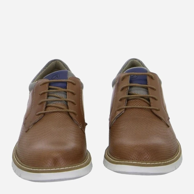 Buty derby męskie skórzane ARA ara1135603-17 45 Brązowe (4054928486794) - obraz 4