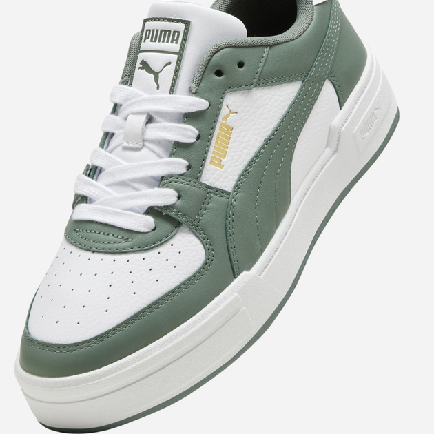 Sneakersy męskie do kostki Puma CA Pro Classic 380190-33 45 Biały/Zielony (4099686513139) - obraz 5