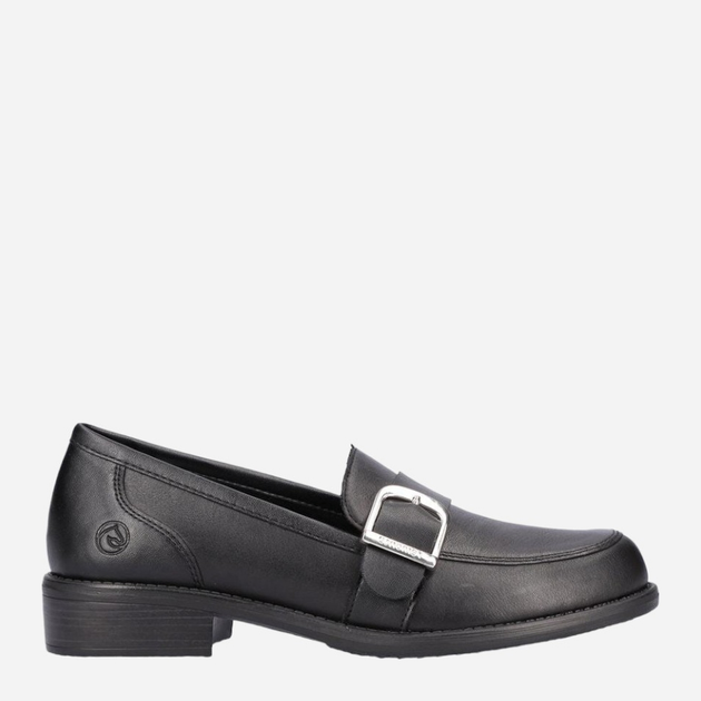 Loafersy damskie skórzane Remonte remd0f00-00_co 42 Czarne (4060596749598) - obraz 1