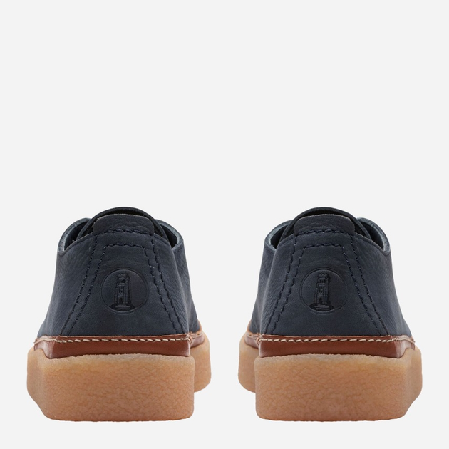Półbuty męskie skórzane Clarks cla26176867 44 Granatowe (5063090782992) - obraz 4