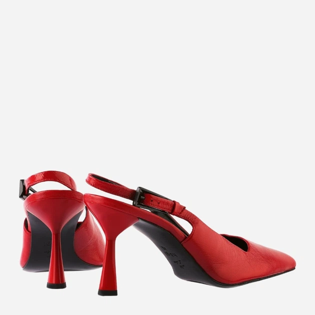 Sandały damskie skórzane Hogl hog7117906-4000 40 Czerwone (9010849105157) - obraz 3