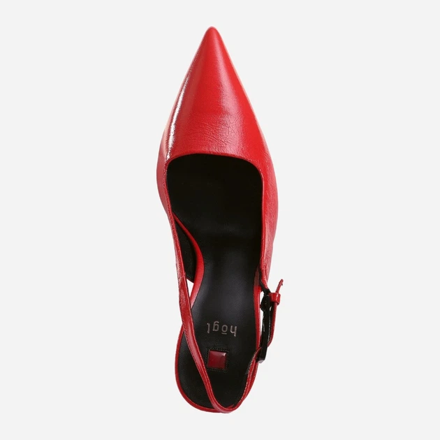 Sandały damskie skórzane Hogl hog7117906-4000 42 Czerwone (9010849105188) - obraz 4