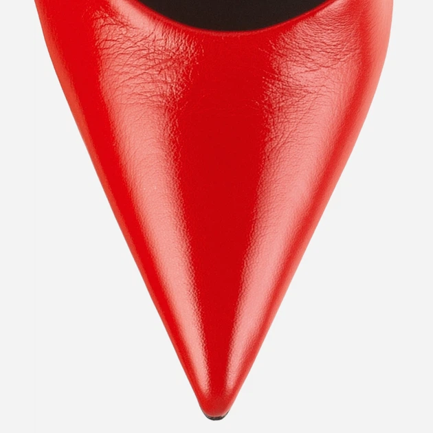 Czółenka damskie skórzane Hogl hog7117706-4000 42 Czerwone (9010849103146) - obraz 5