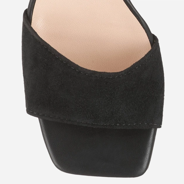 Sandały damskie na słupku skórzane Hogl hog7106522-0100 37 Czarne (9010849094185) - obraz 5