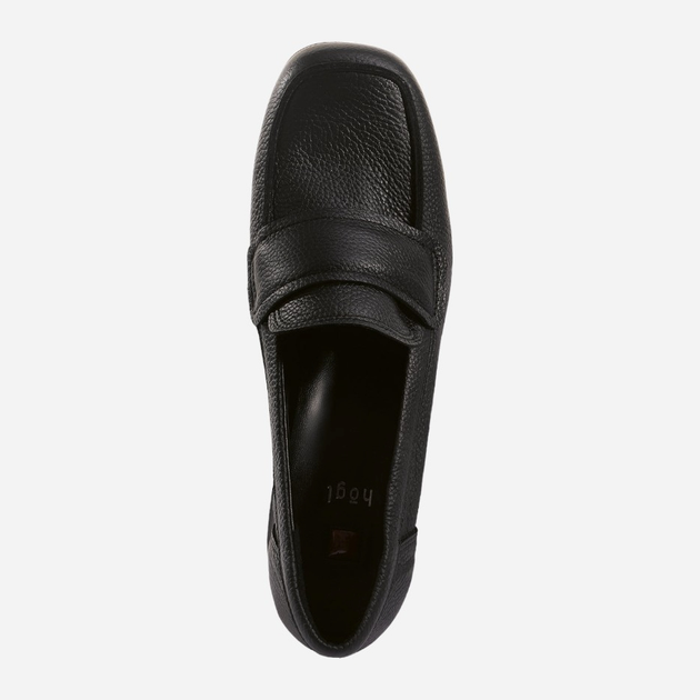 Loafersy damskie skórzane Hogl hog7104333-0100 37 Czarne (9010849088184) - obraz 4