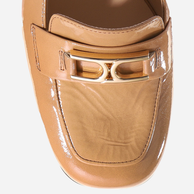 Loafersy damskie skórzane Hogl hog7104315-1500 38.5 Brązowe (9010849087613) - obraz 5