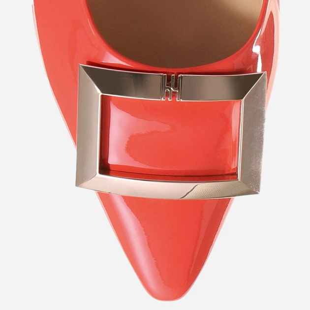 Жіночі слінгбеки Hogl hog7102114-4400 38 Червоні (9010849077560) - зображення 5