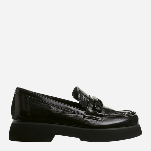 Loafersy damskie skórzane Hogl hog7101635-0100 41.5 Czarne (9010849074378) - obraz 1