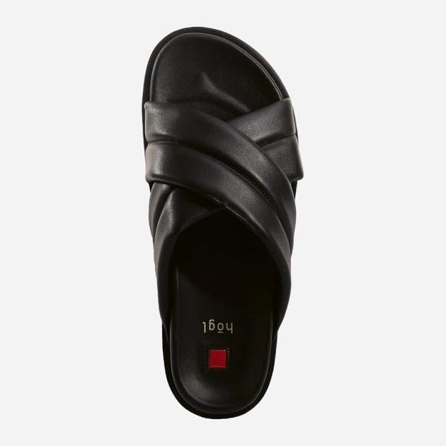 Жіночі шльопанці Hogl hog7100820-0100 36 Чорні (9010849066601) - зображення 4