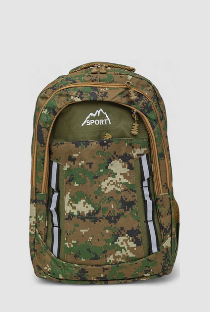 Рюкзак милитари мужской, цвет хаки, 244R6684, one size - изображение 1