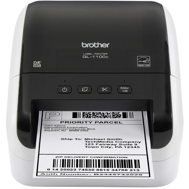 Принтер этикеток Brother QL-1100c (QL1100CZW1) – фото, отзывы ...