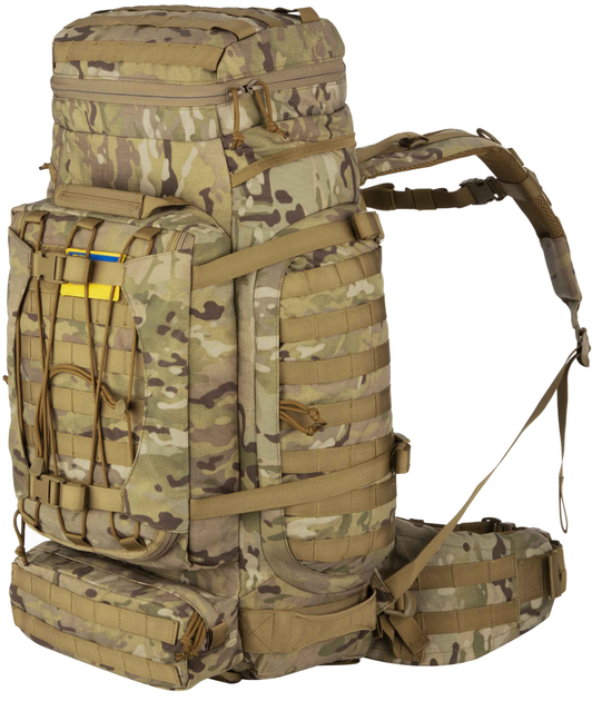 Рюкзак тактичний 2Е, 90L, LargeCap, Molle, камуфляж (2E-TACTLARGBKP-90L-CP) - зображення 1