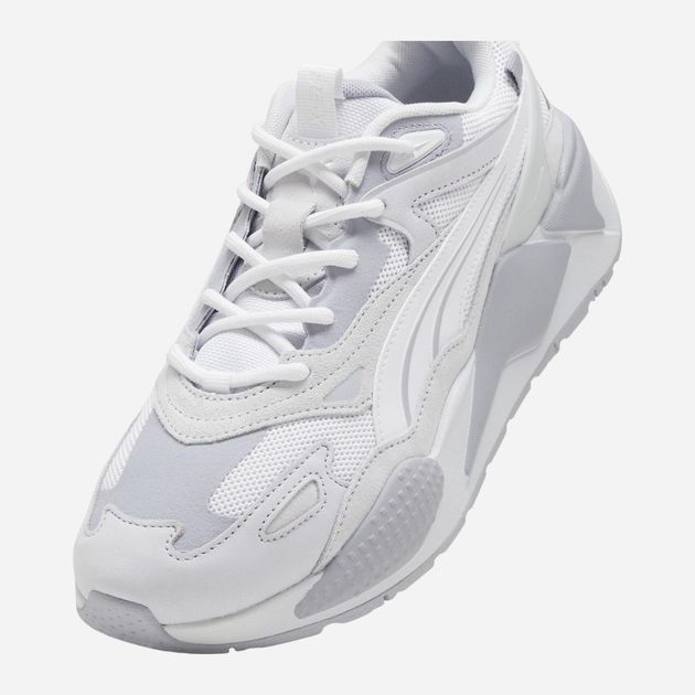 Чоловічі снікери Puma puma39077622 42 Білі з сірим (4099686520267) - зображення 4