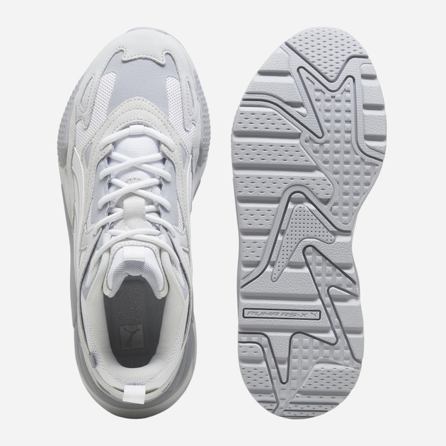 Чоловічі снікери Puma puma39077622 45 Білі з сірим (4099686520052) - зображення 3