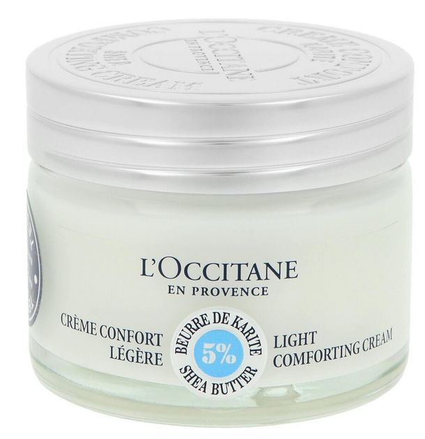 Tester Krem do twarzy L'Occitane en Provence Light Comforting Cream Shea Butter 5% 50 ml (3253581749944) - obraz 1