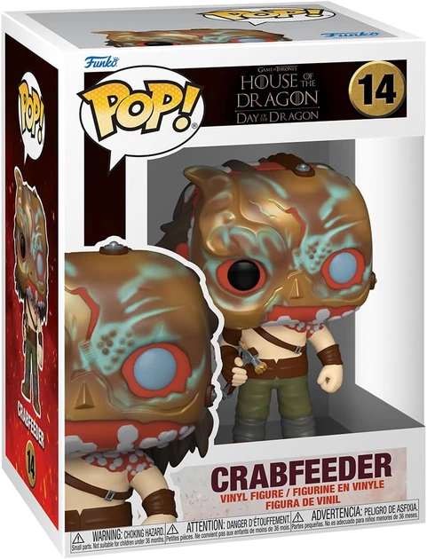 Фигурка Фанко Крагас Драхар Дом Дракона №14 House of Dragon Crabfeeder Funko 76473 - Фото 3 Фигурка Фанко Крагас Драхар Дом Дракона №14 House of Dragon Crabfeeder Funko 76473 - изображение 3
