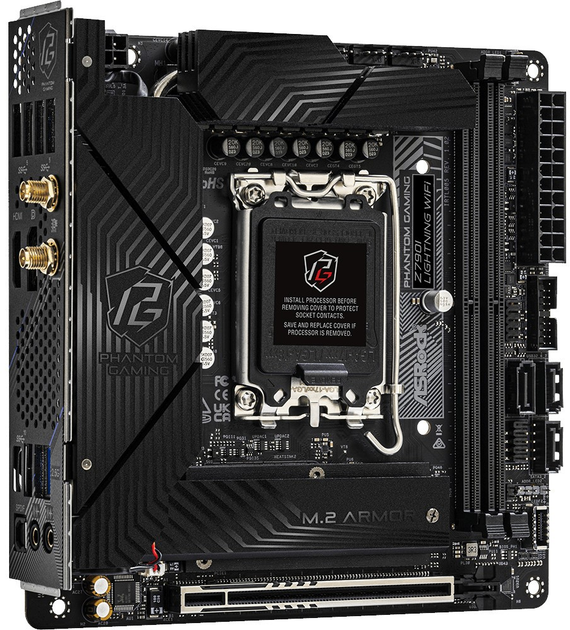 Материнська плата ASRock Z790I LIGHTNING WIFI (s1700, Intel Z790, PCI-Ex16) - зображення 2