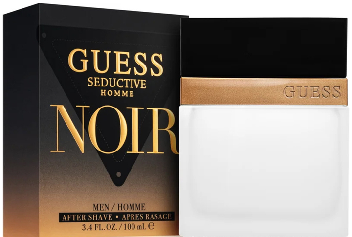 Lotion po goleniu Guess Seductive Homme Noir 100 ml (085715321381) - obraz 1