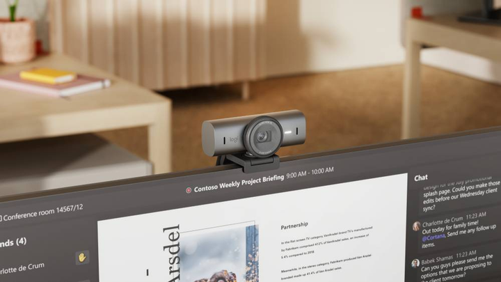 Веб-камера Logitech MX BRIO 705 Business EMEA28-935 Graphite (960-001530) - зображення 8