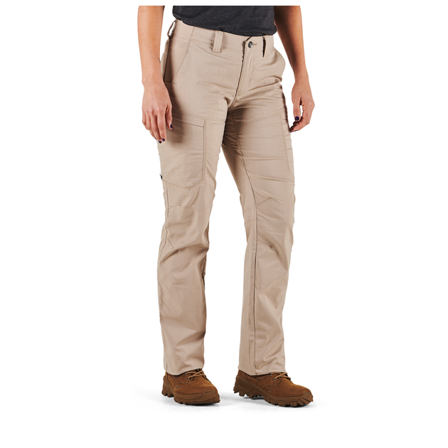 Штани тактичні жіночі 5.11 Tactical Apex Pants 4/Long Khaki - зображення 2