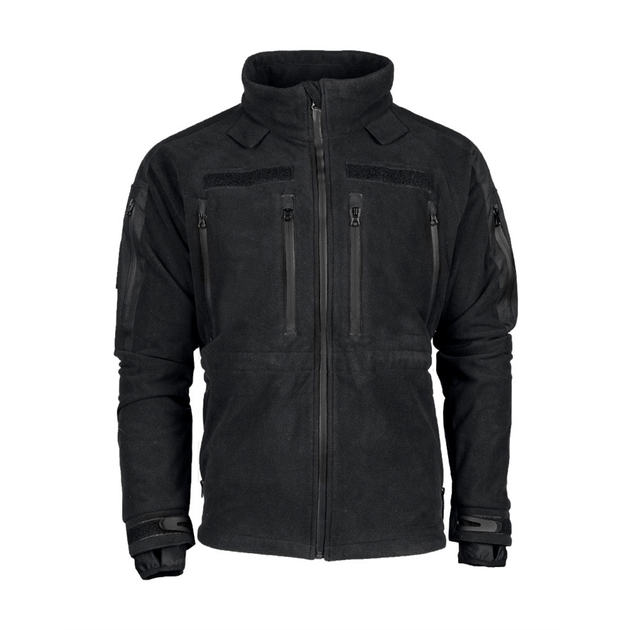 Куртка флісова Sturm Mil-Tec Plus Cold Weather Jacket Fleece 2XL Black - зображення 1