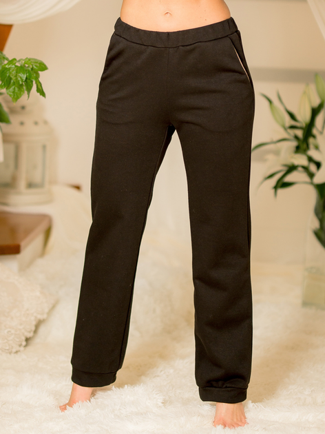 Спортивні штани жіночі Kalimo Maio L Чорні (5902429226441) - зображення 1