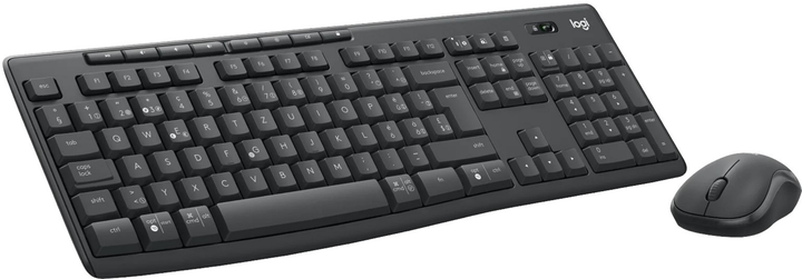 Комплект бездротовий Logitech MK370 Combo for Business Wireless Graphite (920-012067) - зображення 2